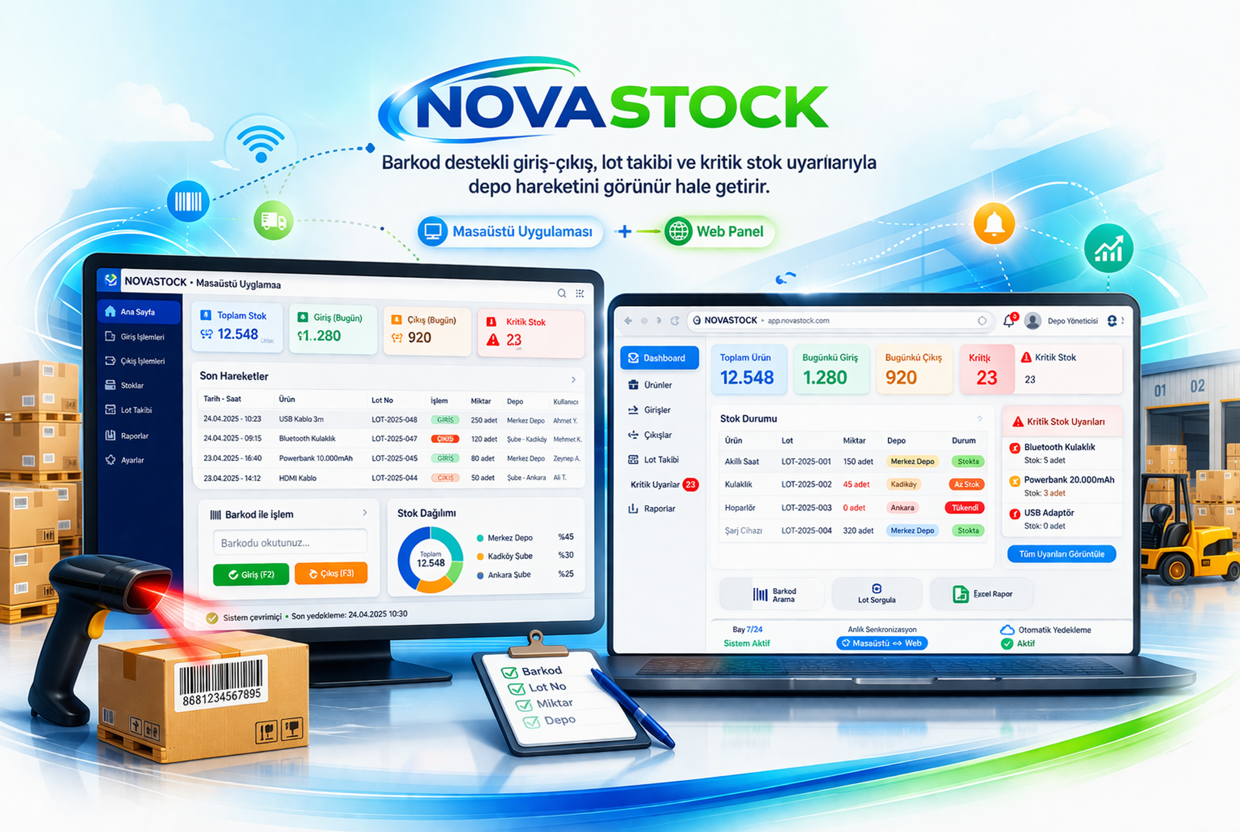 NOVASTOCK ürünü için tanıtım görseli