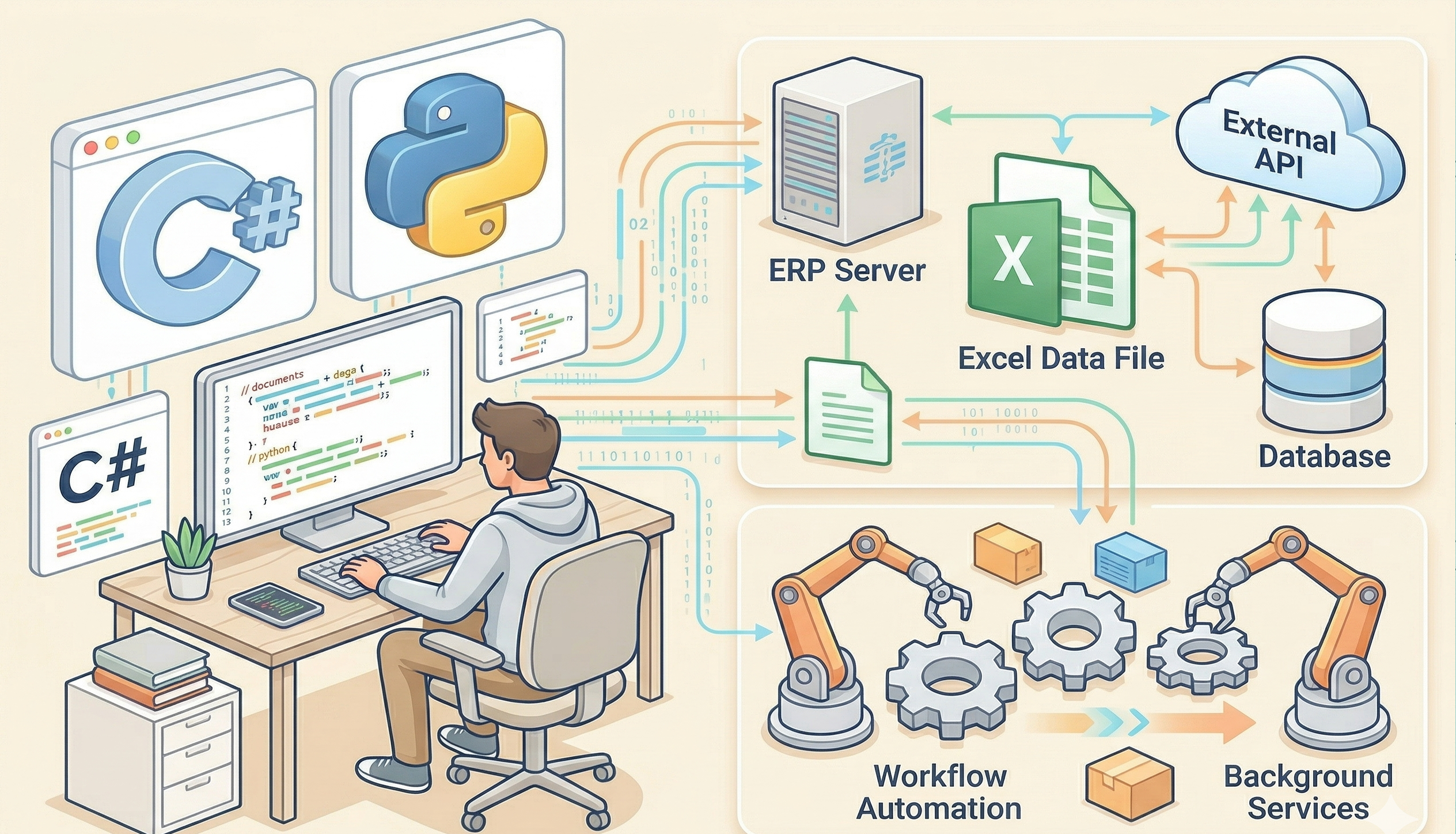 Masaüstü Uygulama ve Entegrasyon için görsel sunum